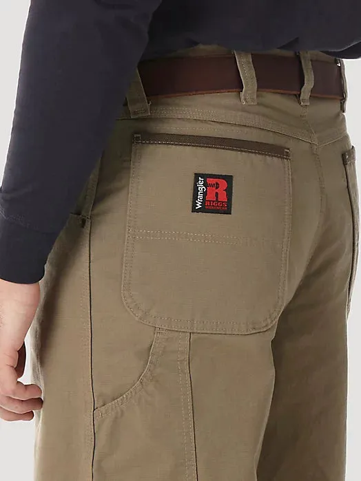 WRANGLER® RIGGS WORKWEAR® CARPENTER PANT IN BARK | 3w020br