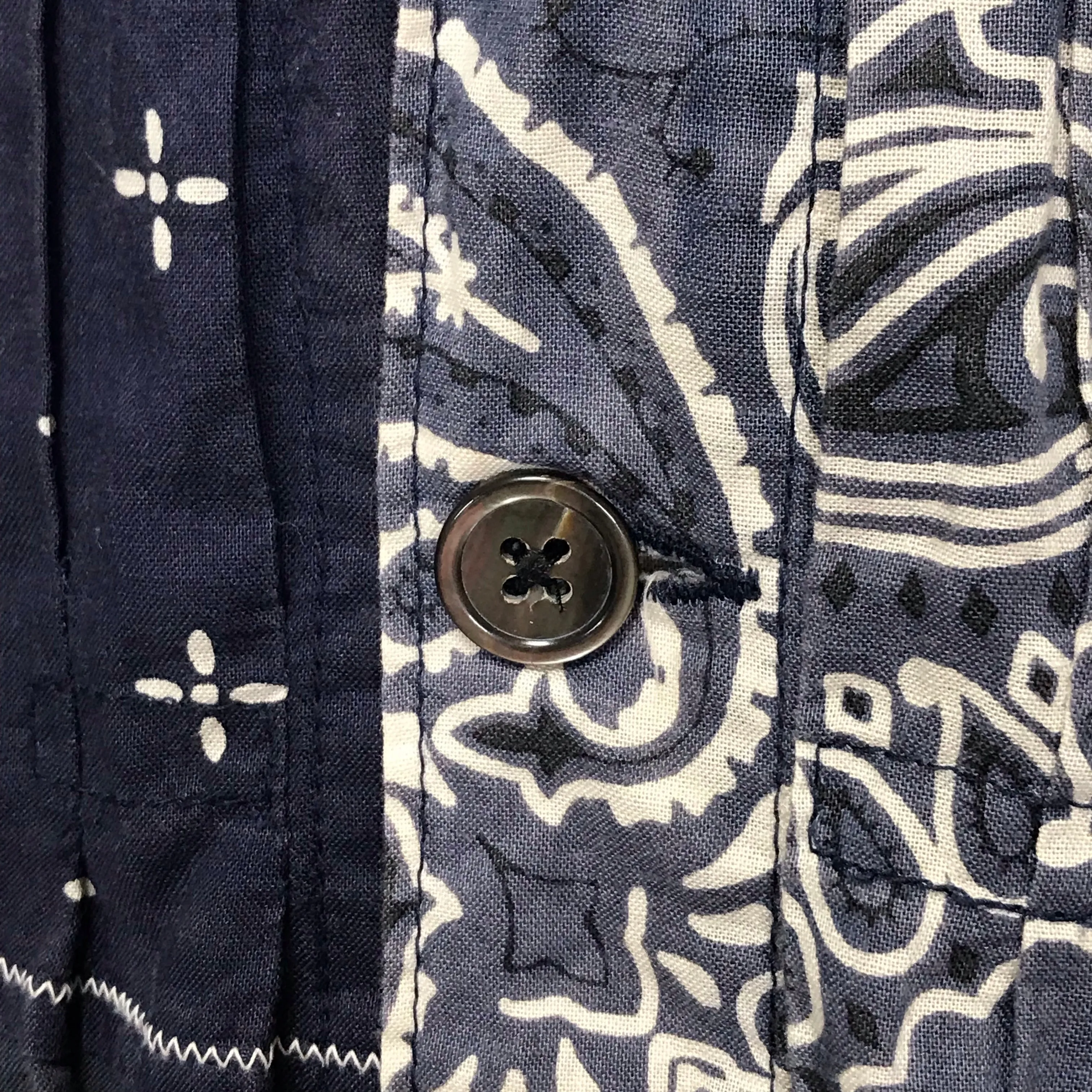 [XL] Kapital Kountry Bandana Shirt Jacket Navy