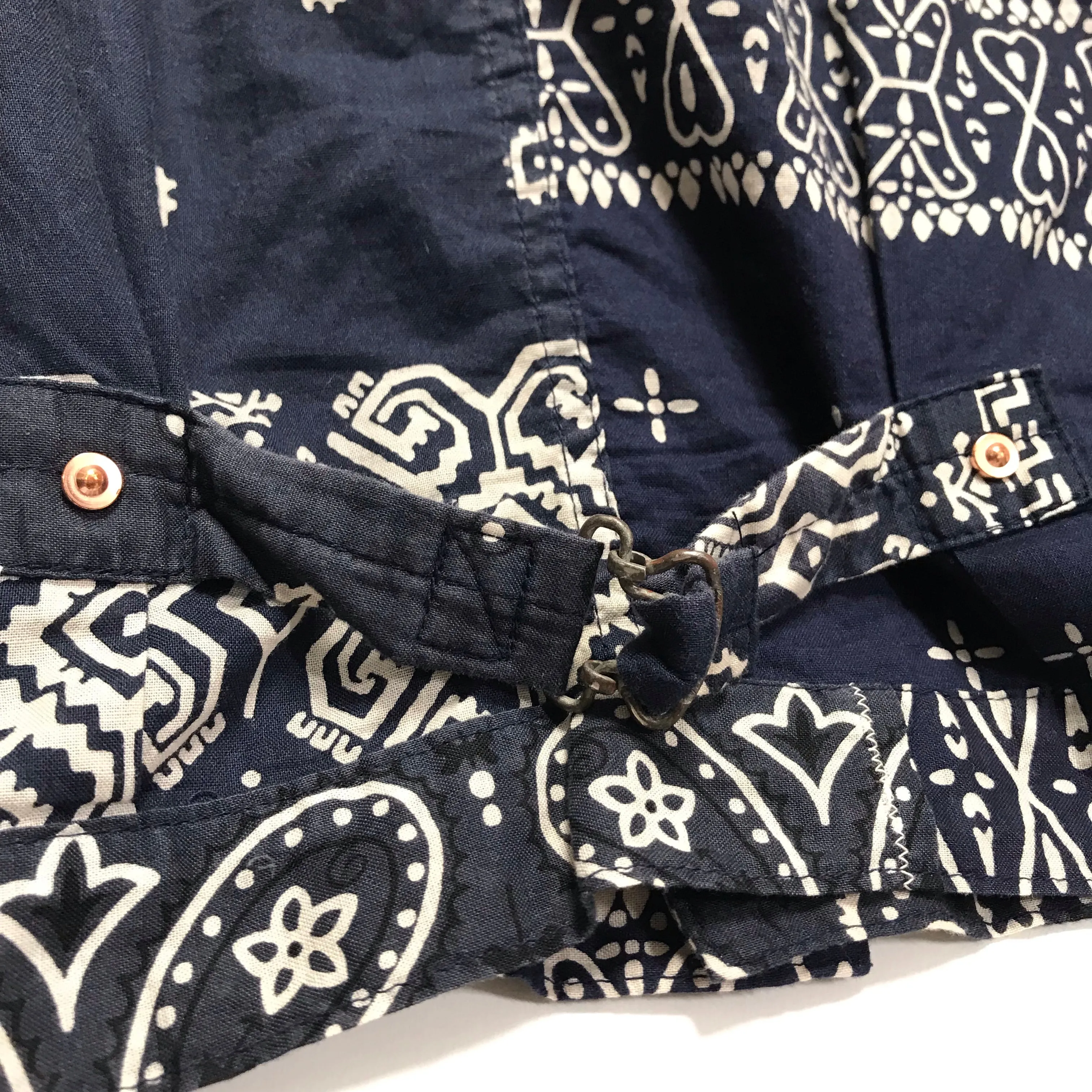 [XL] Kapital Kountry Bandana Shirt Jacket Navy