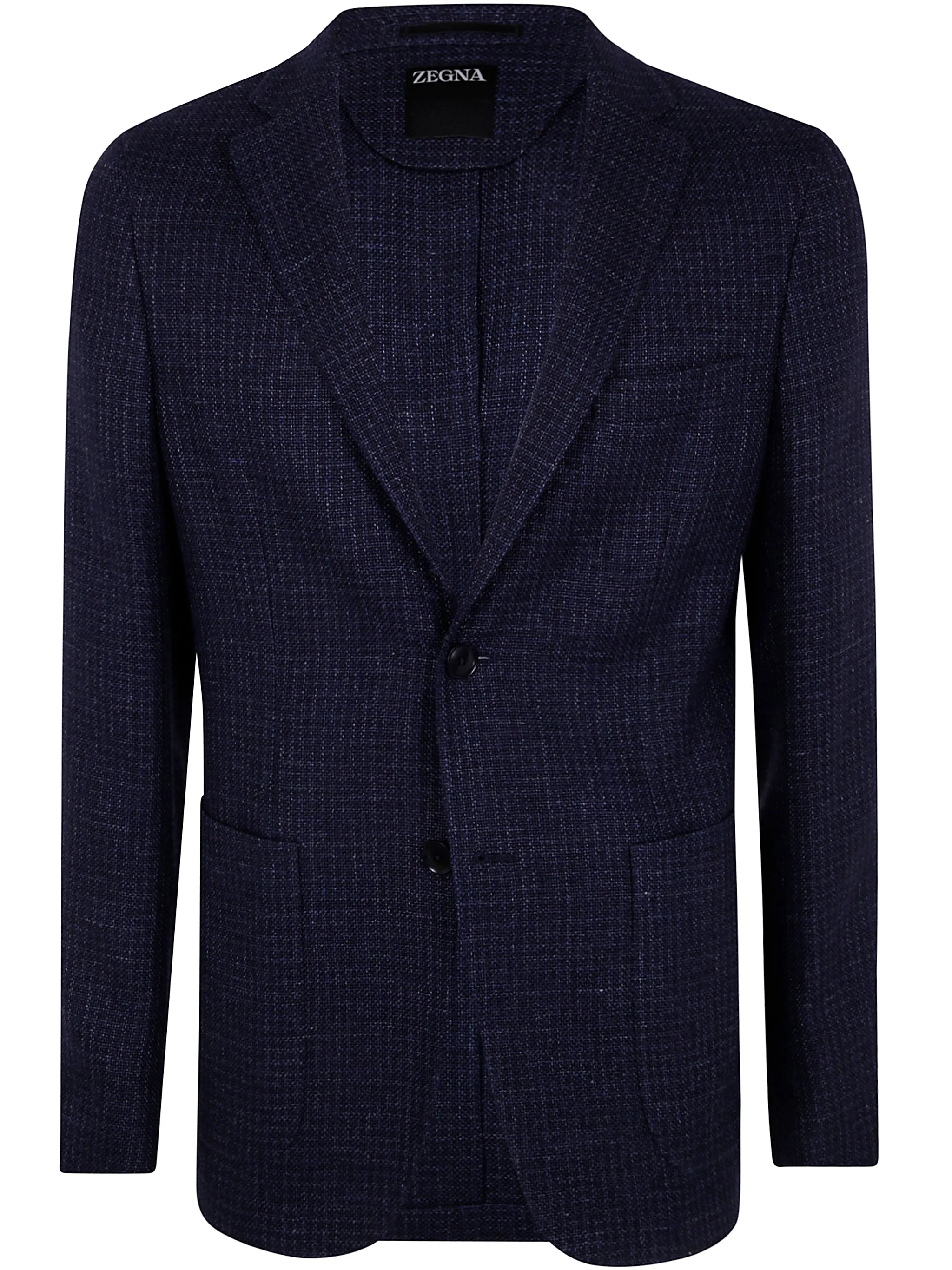 ZEGNA Lightweight Wool and Linen Jacket for Men