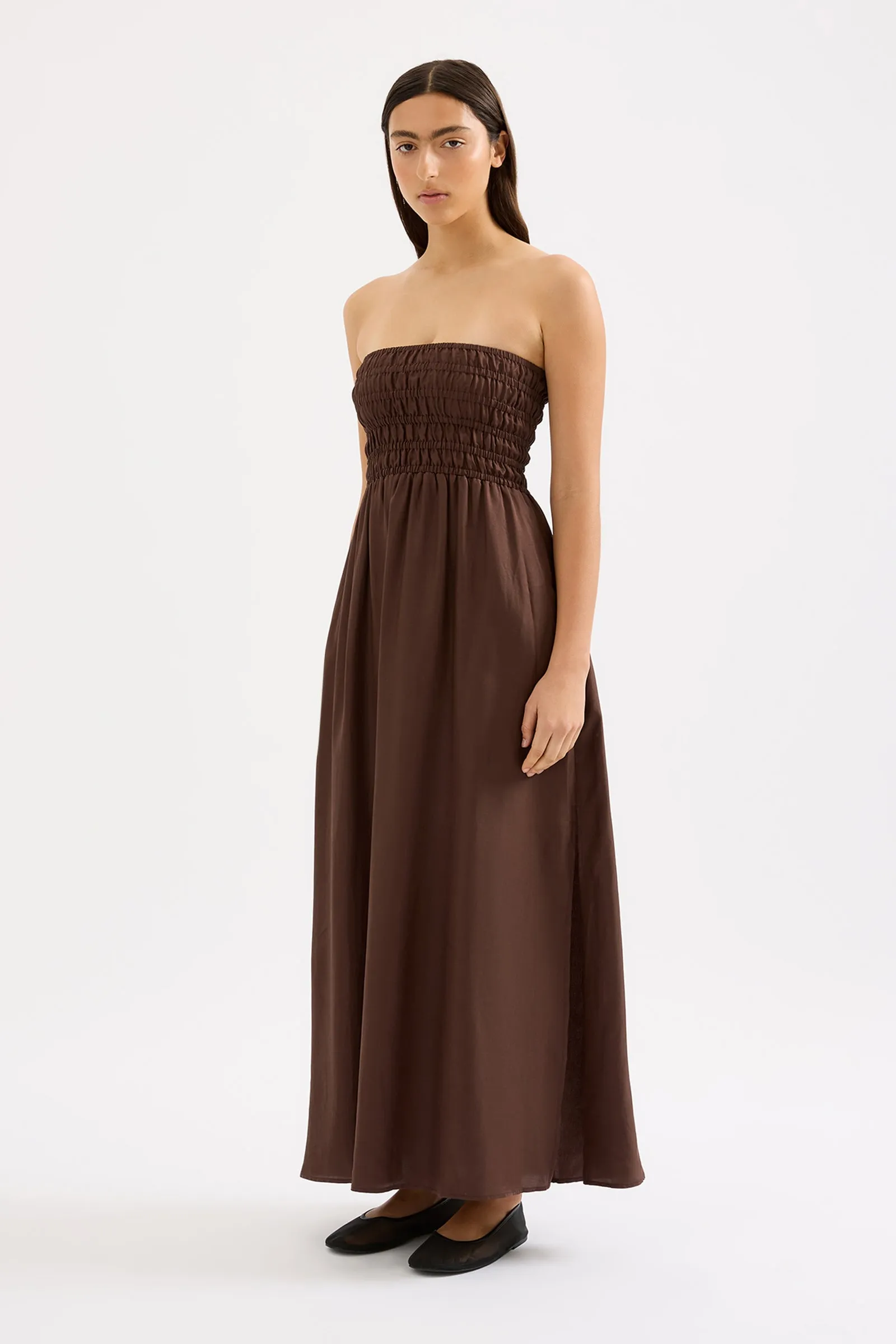 ZURI TENCEL MAXI DRESS
