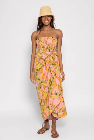 Zuria Dress - Banana Print